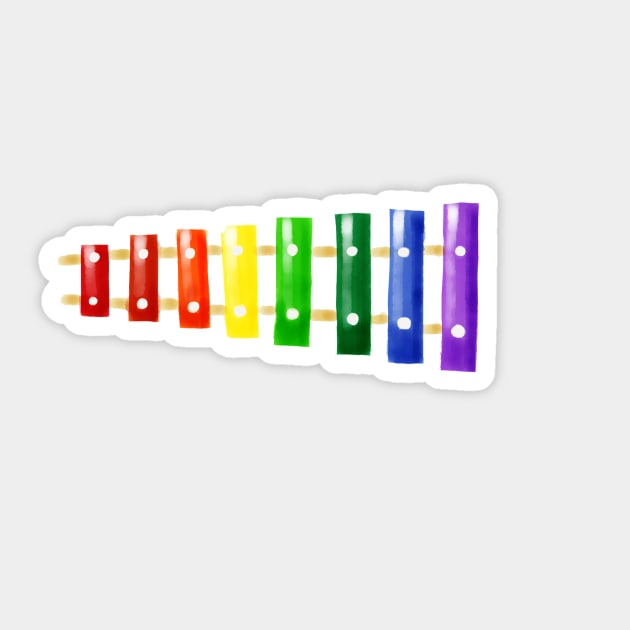 Xylophone Sticker by melissamiddle